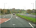 Traffic lights on the A674