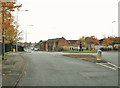 Roundabout at the junction of Botany Brow, Harper