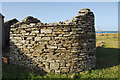 HY5119 : Round stone building at Lochend by Peter Amsden