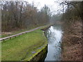 Chesterfield canal from the first bridge