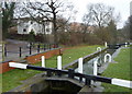 Wheeldon Mill lock on the Chesterfield canal