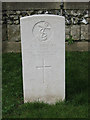 TQ2565 : Commonwealth War Grave, Benhilton churchyard by Stephen Craven