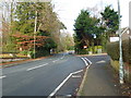 Approaching the junction of Church Road and Longmead Avenue