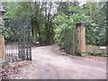 Entrance on Crooksbury Road