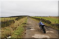 Trial bikes on Pole Lane