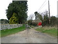 Footpath from the church to Knucker Hole