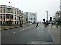 Looking westwards in Civic Centre Road