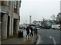 Looking from Windsor Terrace into Civic Centre Road