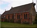 West elevation of St Martin by the Green at Bourne