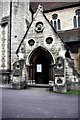 All Saints Church (2) - south porch, All Saints Road, Cheltenham