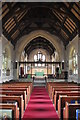 Interior of Binton church