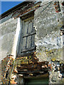 The derelict farmhouse at Forest Farm, Wood Dalling