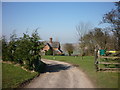 The way to Warren farm above Millington