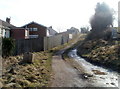 Track to Tir-hunt farm, Treowen