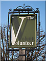 The Volunteer sign