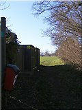 TM3968 : Footpath to Strickland Manor Hill by Geographer