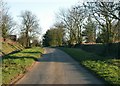 The road to Burthorpe from New Road