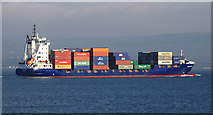 J3778 : The 'Karin Schepers' leaving Belfast by Rossographer