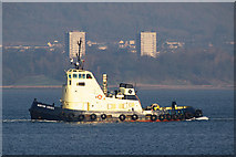 J3778 : The tug 'Norton Cross' in Belfast Lough by Rossographer