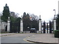 Victoria Park gates, Leicester