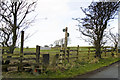 Footpath near Abbot Barn