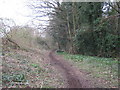 TR2742 : Bridleway beside Gorsehill Wood (4) by David Anstiss