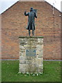 John Wesley statue on Albion Hill, Epworth #1