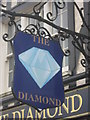 The Diamond Pub Sign
