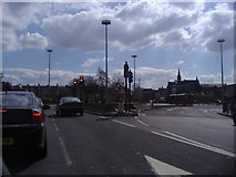 TQ3486 : Approach to Lea Bridge roundabout, Upper Clapton Road by David Howard