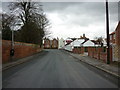 Looking south along Albion Hill (road) Epworth