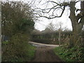 North Downs Way reaches Pineham Road