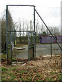 Abandoned recreation ground in Eaton, Norwich