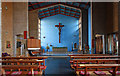 St Etheldreda, Fulham Palace Road - East end