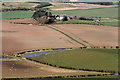 NT8635 : Farmland at Tithe Hill by Walter Baxter