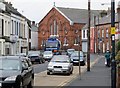 View south-west along Albert Street with the Congregational Chapel on the corner