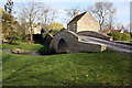 Buildings and road bridge at Eynsham Mill