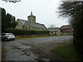 Holy Trinity church and car park