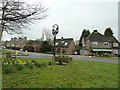 Mannings Heath village store and village sign