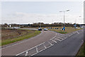 SU4416 : Northern part of M27 Junction 5 by Peter Facey