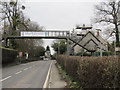 Footbridge from the school