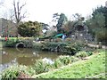 Cascade feature in Chiswick House gardens