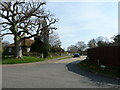 Looking from Red Lane into Church Close