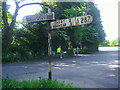 Fingerpost on A287, Frensham