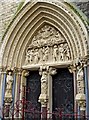 All Saints Church (8) - carvings on west side, All Saints Road, Cheltenham