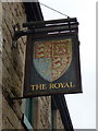 The Royal, Abbey Village, Sign