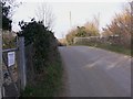 Bridge over railway at Isington