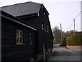 The southern end of Rectory Lane in Bentley