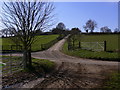 Driveway to Isnage Farm