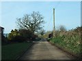 Minor road passing the east of Singleton Park