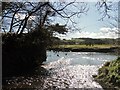 The Hassendean Burn enters the River Teviot